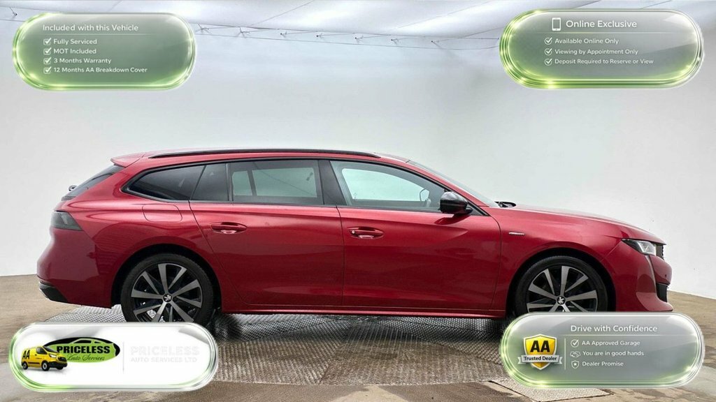Peugeot 508 SW 1.5L Gt Line Red #3