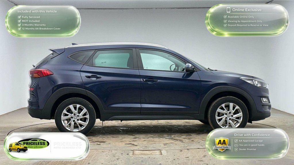 Hyundai Tucson 1.6L Se Nav FB19LAA Blue #3