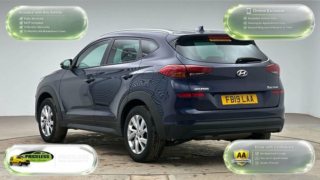 Hyundai Tucson 1.6L Se Nav FB19LAA Blue #4