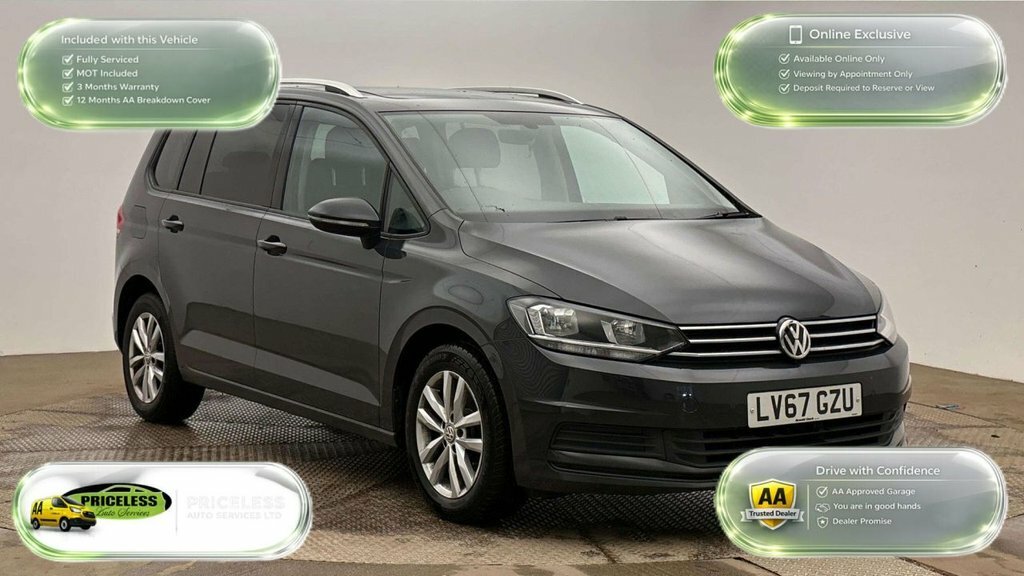 Volkswagen Touran 1.6L Se Family Grey