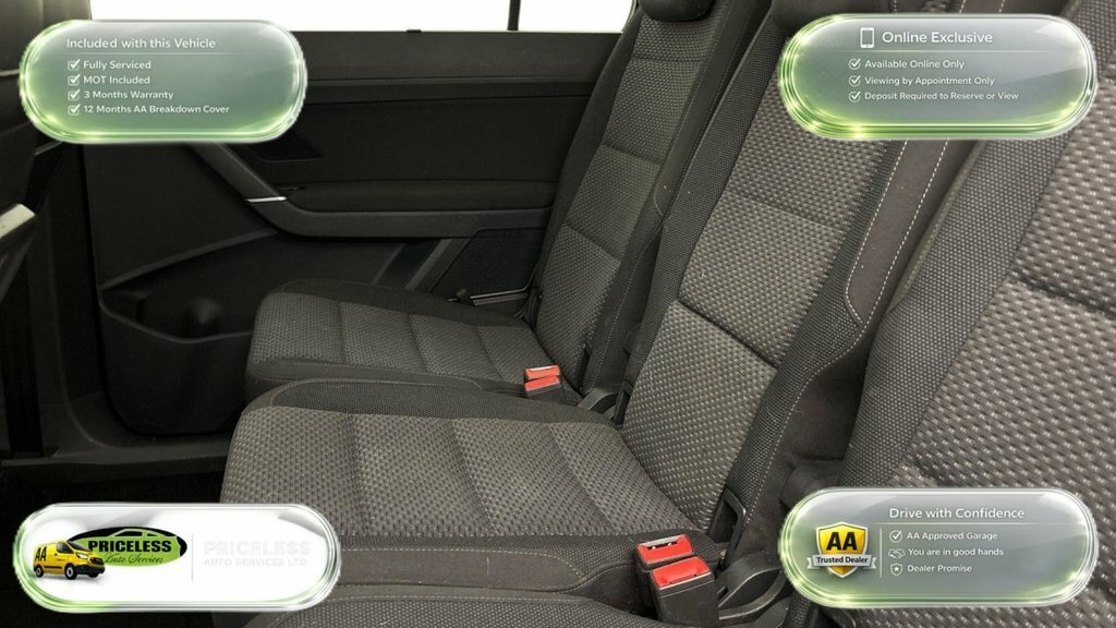 Volkswagen Touran 1.6L Se Family LV67GZU Grey #6