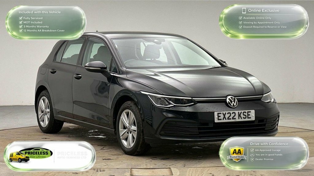 Volkswagen Golf 1L Life Black