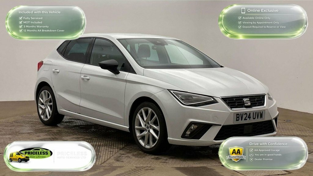 Seat Ibiza 1L Fr White
