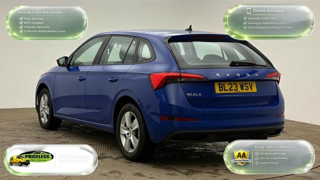 Skoda Scala 1L Se BL23WSV Blue #4