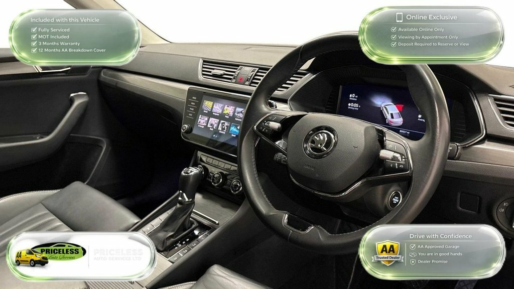 Skoda Superb 1.4L Se L GY23JBV White #5