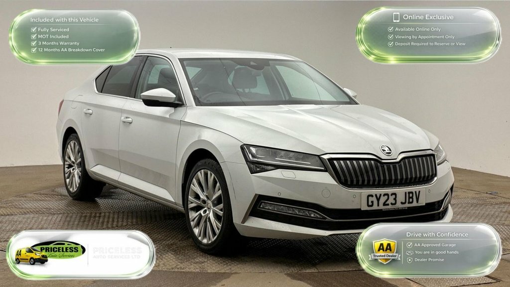 Skoda Superb 1.4L Se L White