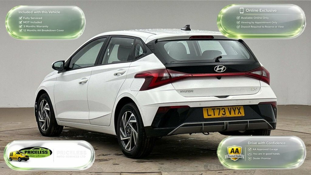 Hyundai I20 1L Advance LT73VYX White #4