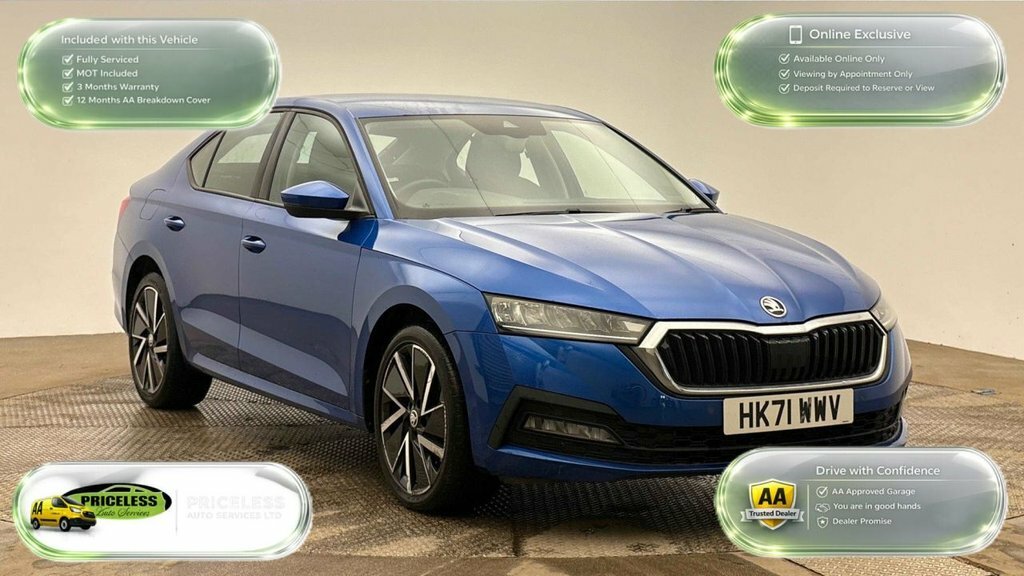 Skoda Octavia 1.4L Se Technology Blue
