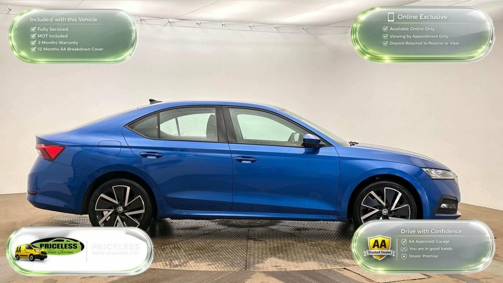 Skoda Octavia 1.4L Se Technology Blue #3