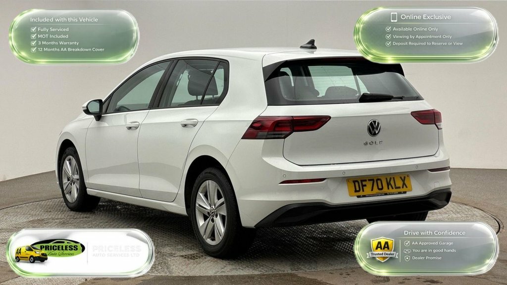 Volkswagen Golf 1.5L Life DF70KLX White #4