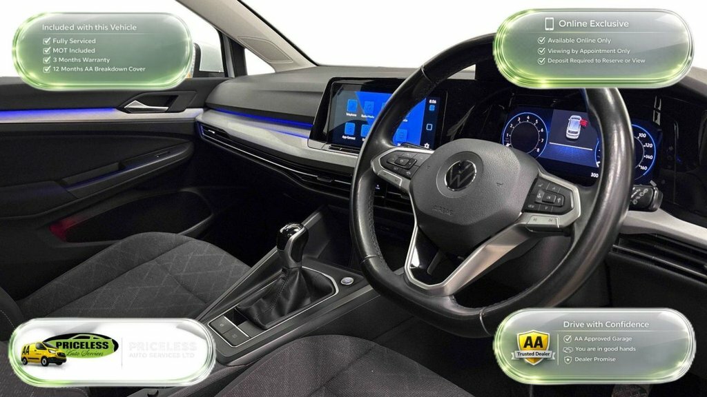 Volkswagen Golf 1.5L Life DF70KLX White #5
