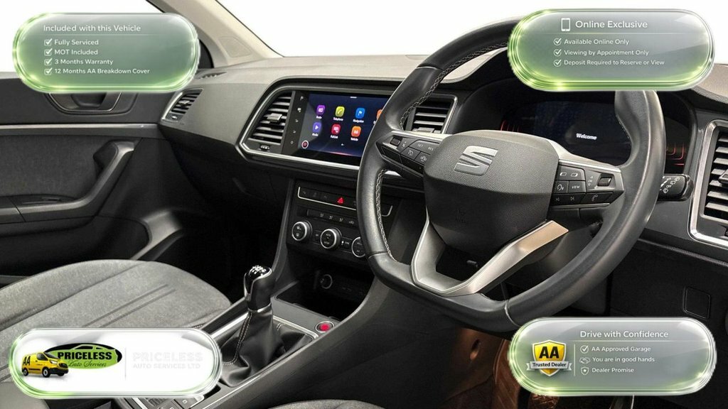 Seat Ateca 1.5L Se Technology DC23SMU Black #5