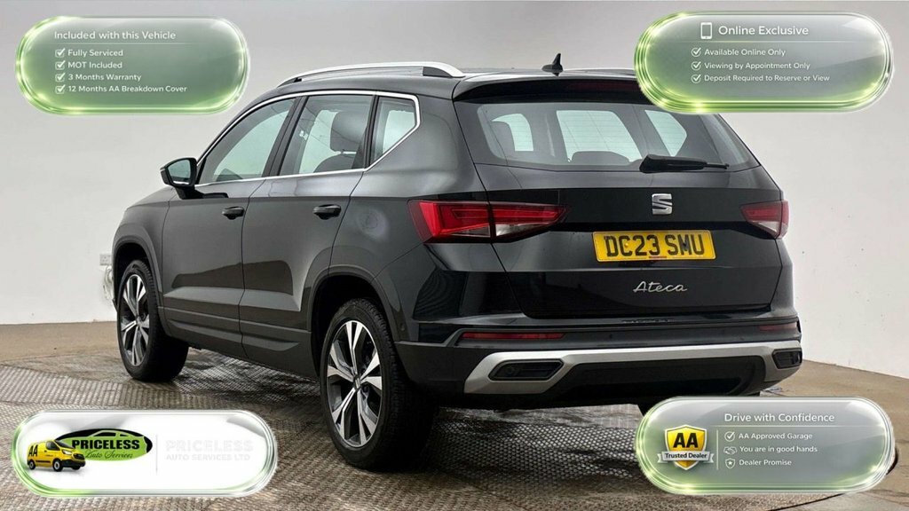 Seat Ateca 1.5L Se Technology DC23SMU Black #4