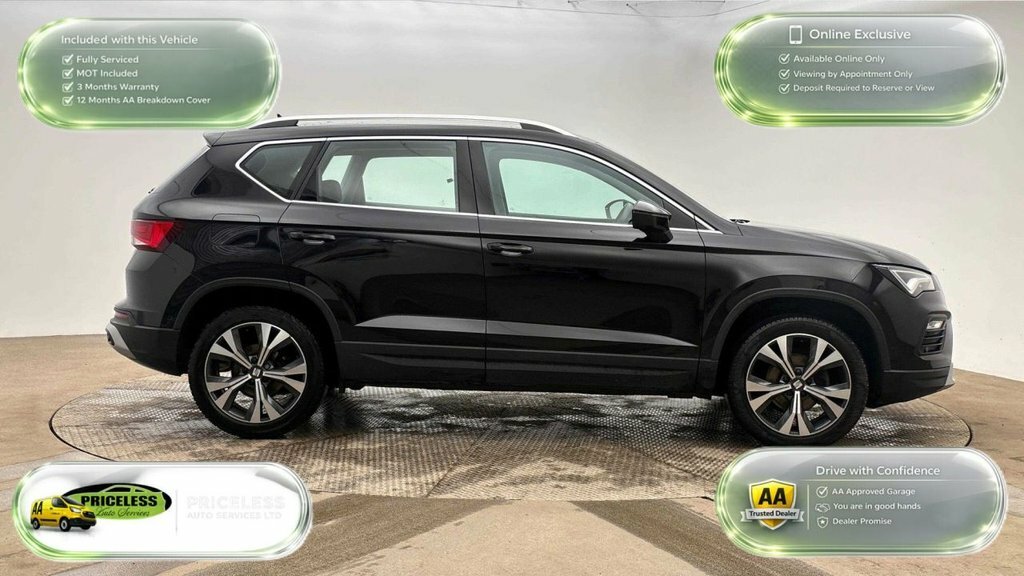 Seat Ateca 1.5L Se Technology DC23SMU Black #3