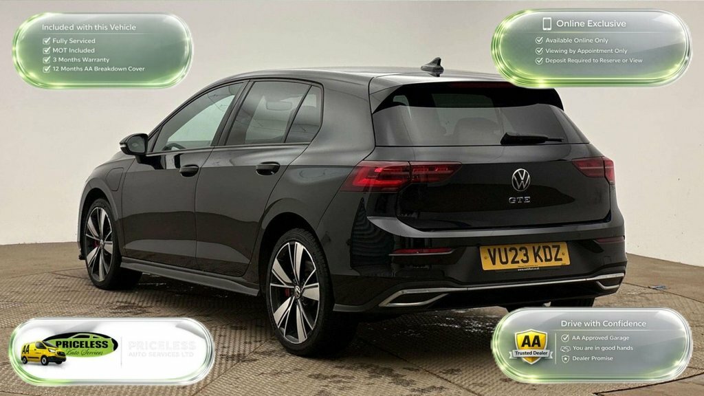 Volkswagen e-Golf 1.4L Gte Black #4