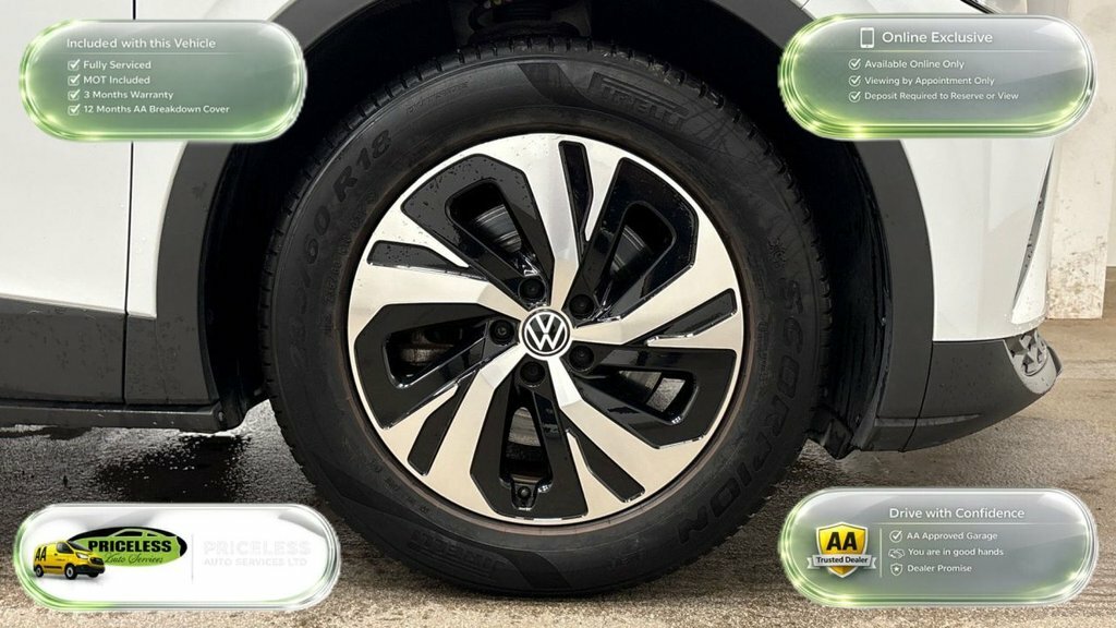 Volkswagen ID.4 Suv White #9