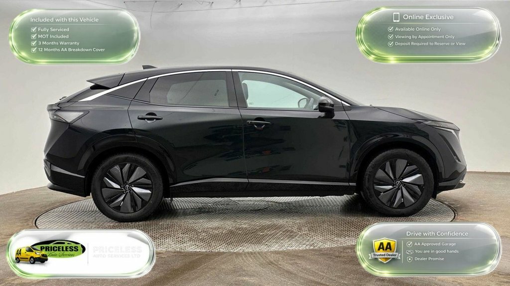 Nissan Ariya Suv Green #3