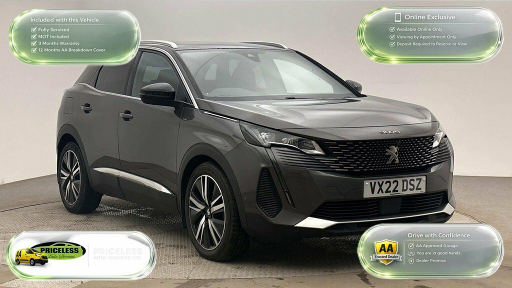 Peugeot 3008 1.5L Gt Premium Grey