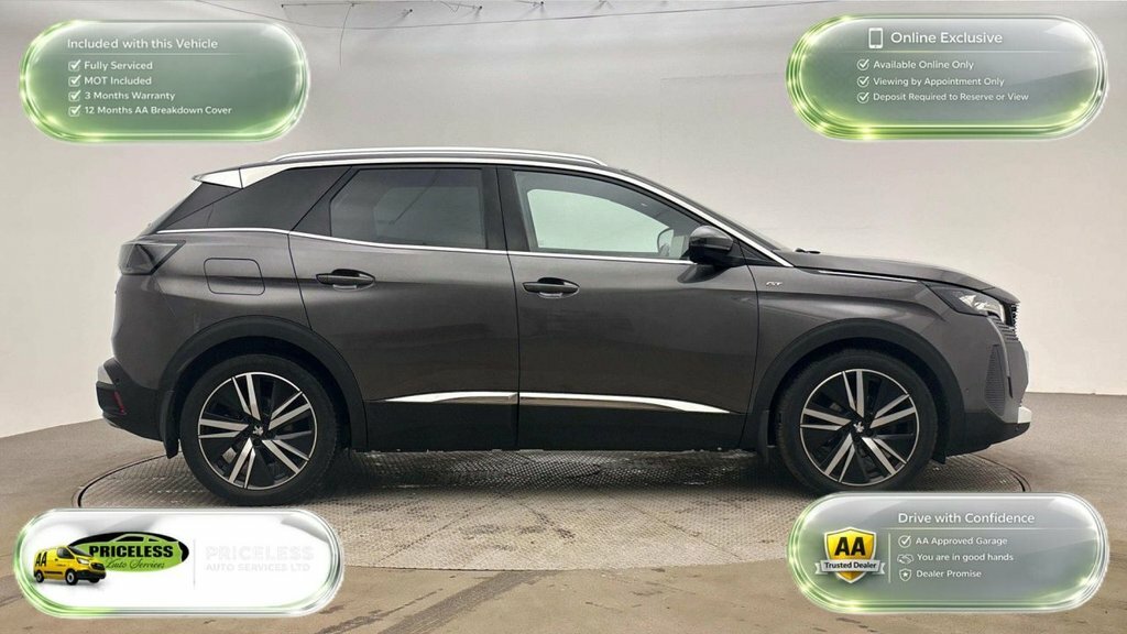 Peugeot 3008 1.5L Gt Premium VX22DSZ Grey #3