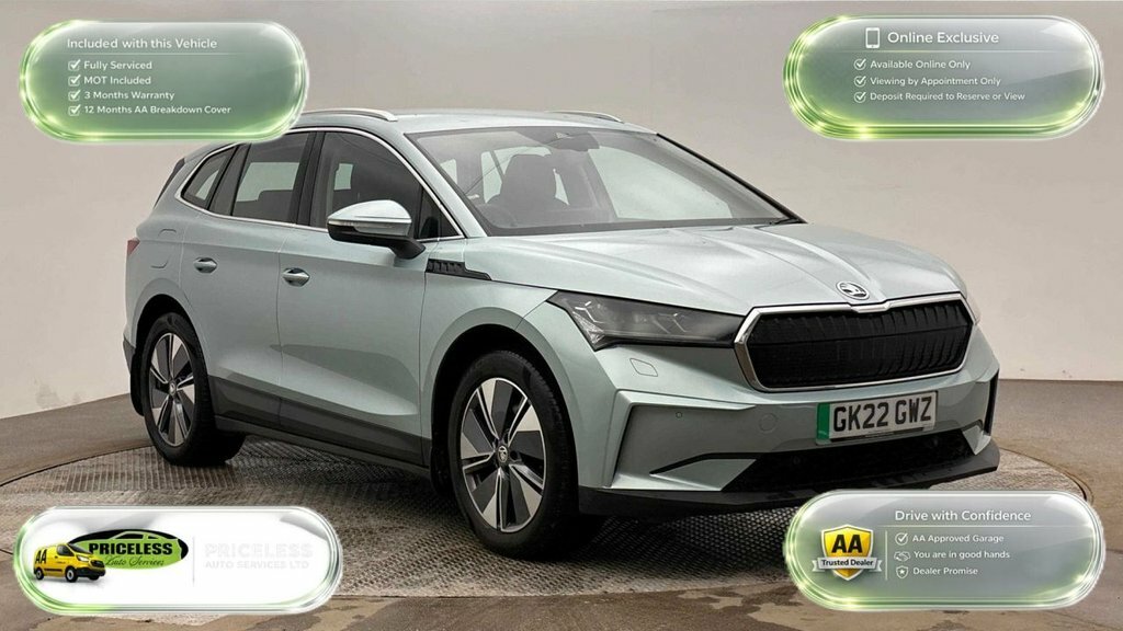 Skoda ENYAQ Suv Silver