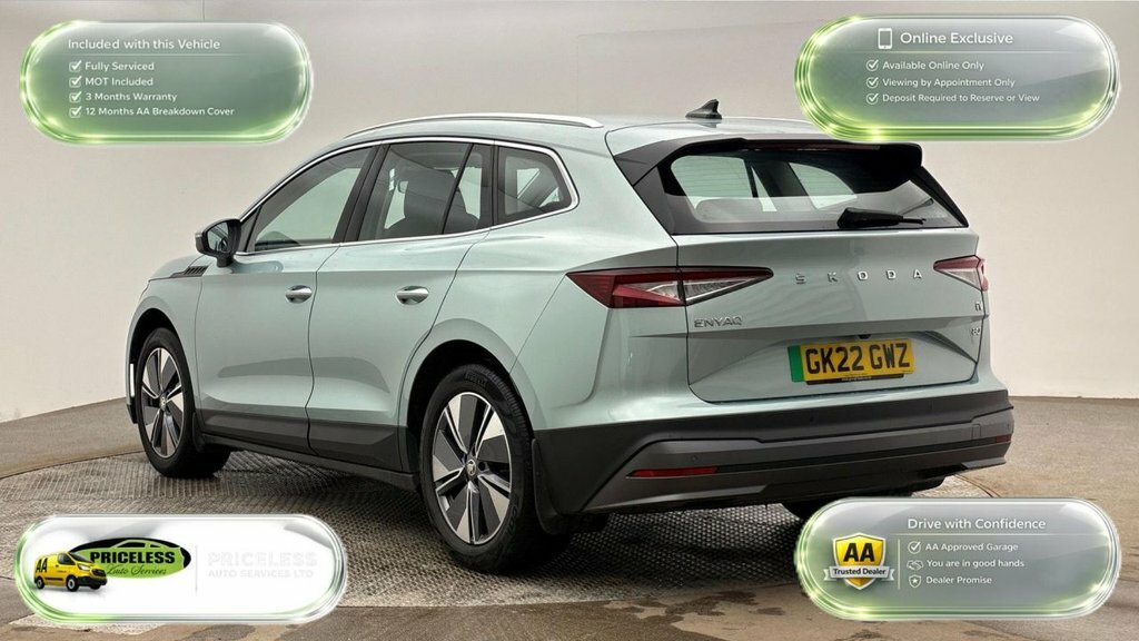 Skoda ENYAQ Suv GK22GWZ Silver #4