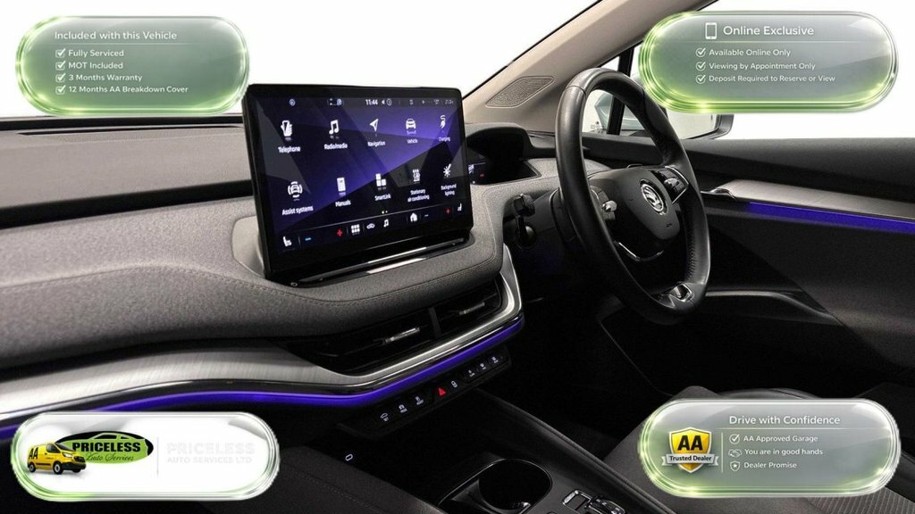 Skoda ENYAQ Suv GK22GWZ Silver #2