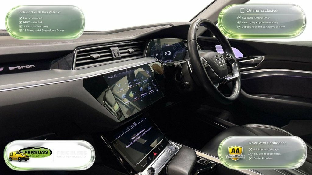 Audi E-tron Quattro Base 403 Bhp 10.1-Inch Touchscreen, Mmi Black #2
