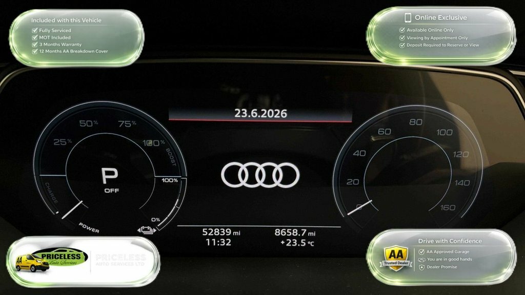 Audi E-tron Quattro Base 403 Bhp 10.1-Inch Touchscreen, Mmi Black #8