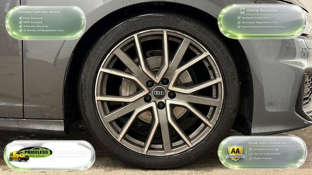 Audi A6 Saloon Saloon Black #9