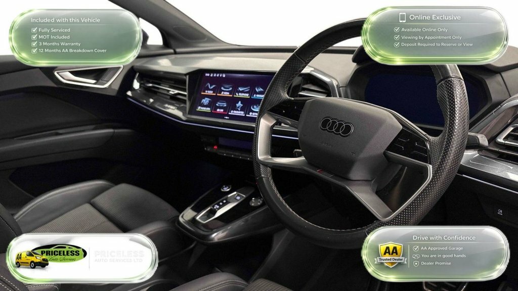 Audi Q4 E Tron Suv NL23WCE Blue #5