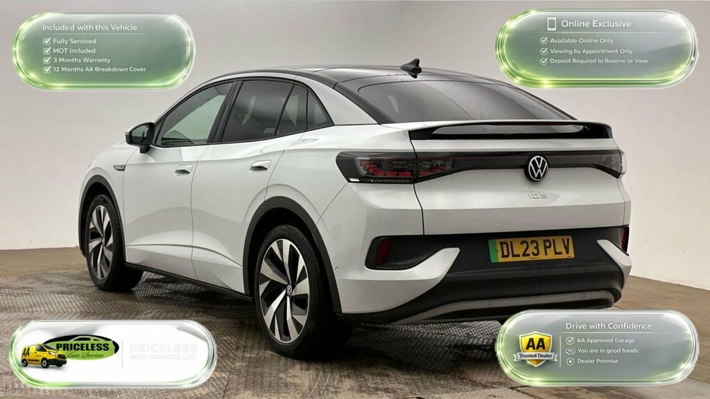 Volkswagen ID.5 Suv White #4