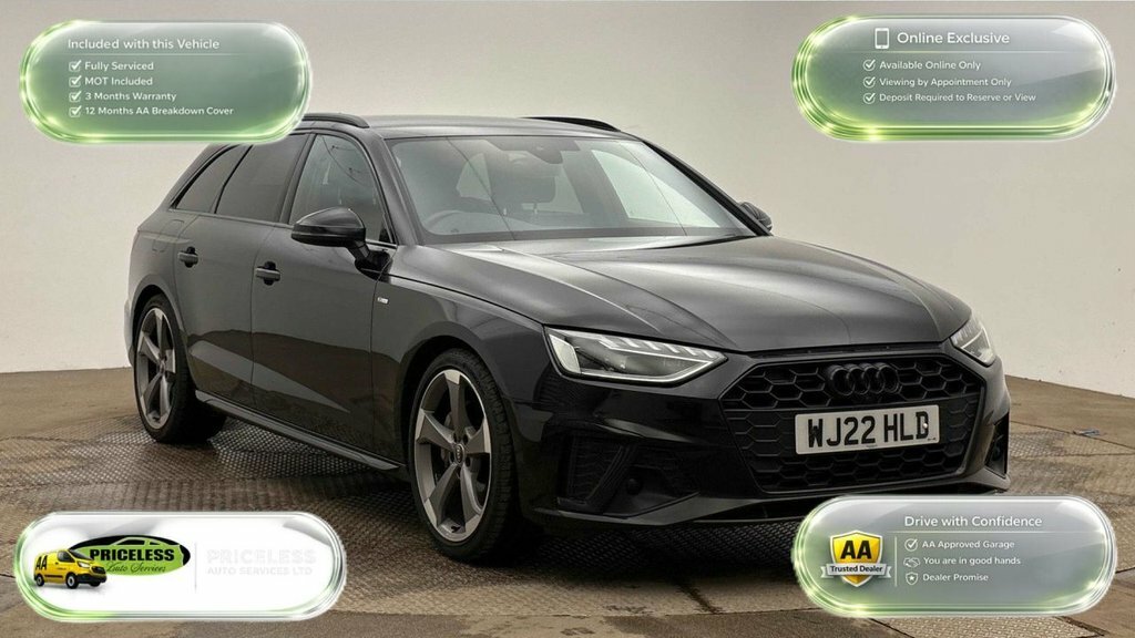 Audi A4 Avant 2L Black Edition Black #1