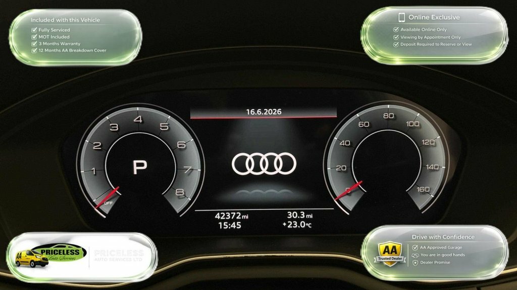 Audi A4 Avant 2L Black Edition Black #8