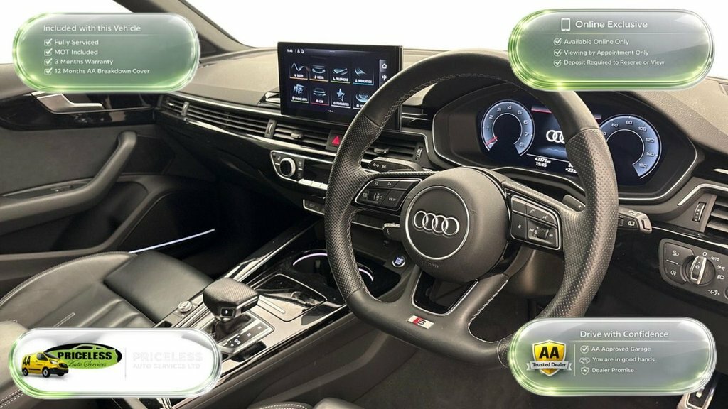 Audi A4 Avant 2L Black Edition Black #5