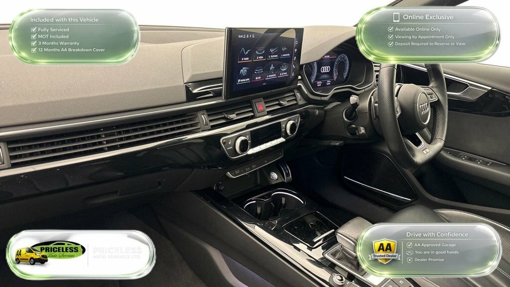 Audi A4 Avant 2L Black Edition Black #2