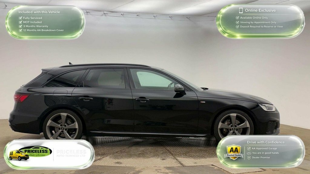 Audi A4 Avant 2L Black Edition Black #3