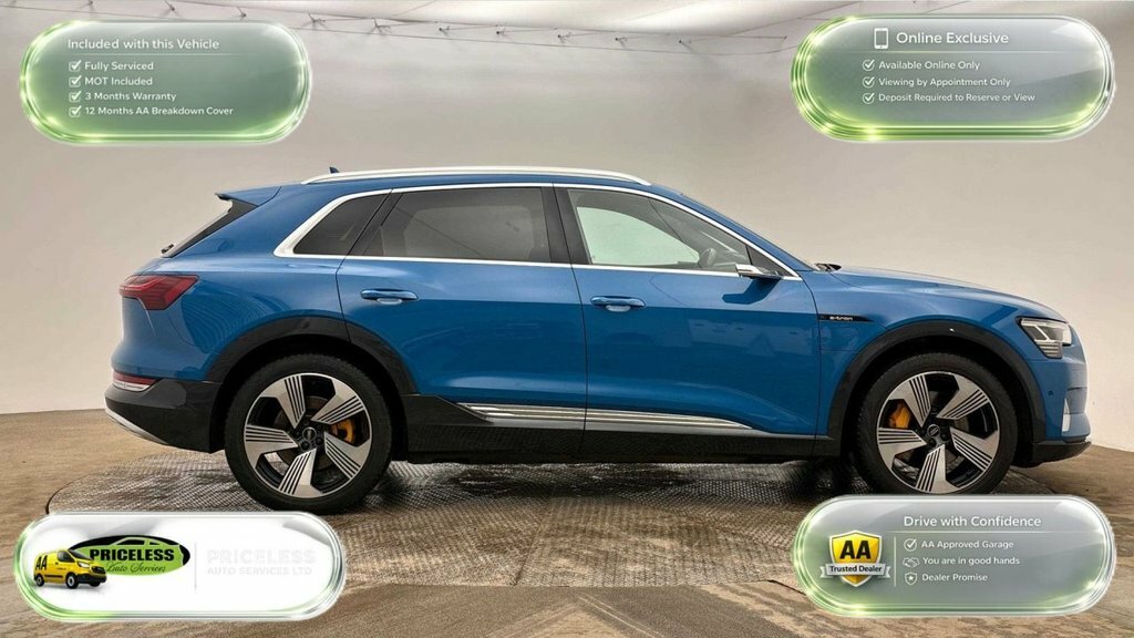 Audi E-tron Suv LB20RKJ Blue #3