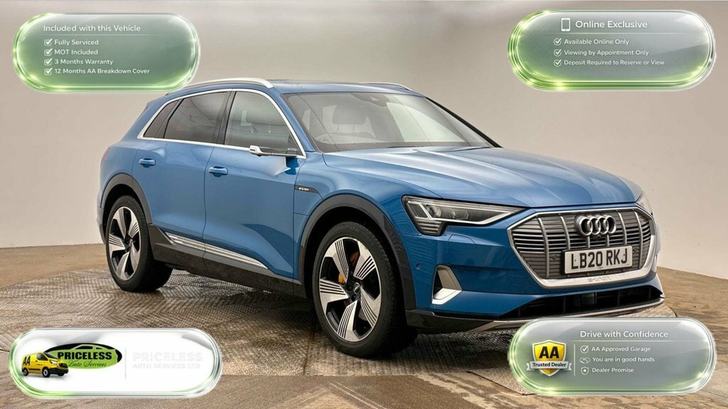 Audi E-tron Suv Blue