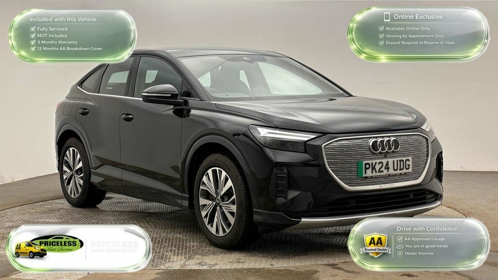 Audi Q4 E Tron Suv Black