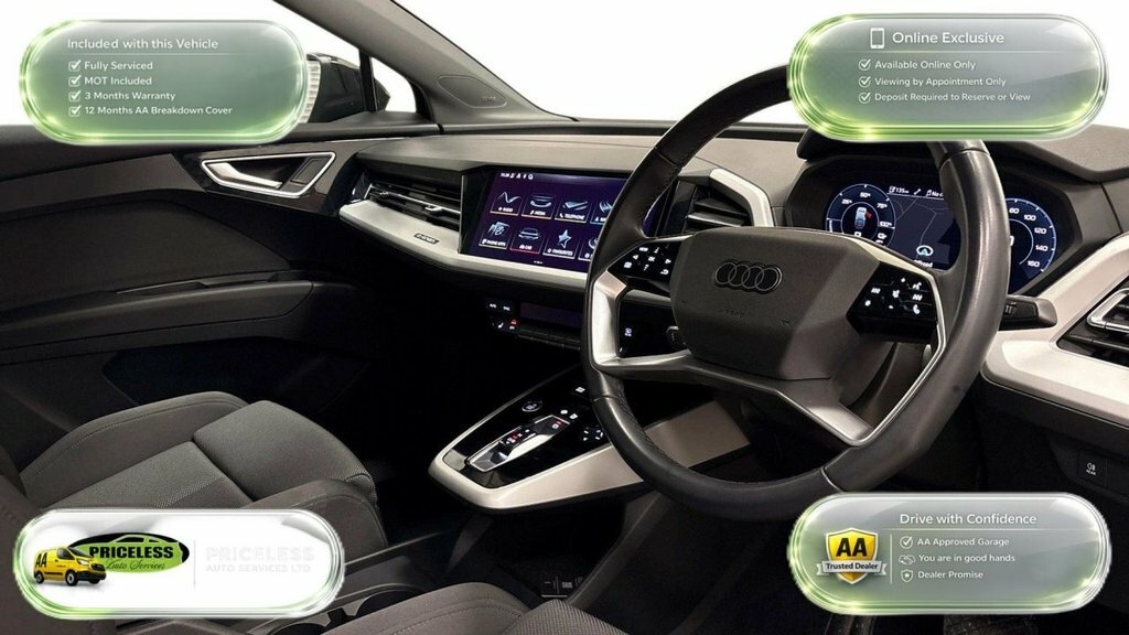 Audi Q4 E Tron Suv PK24UDG Black #5