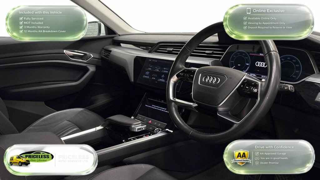Audi Q8 e tron Suv White #5