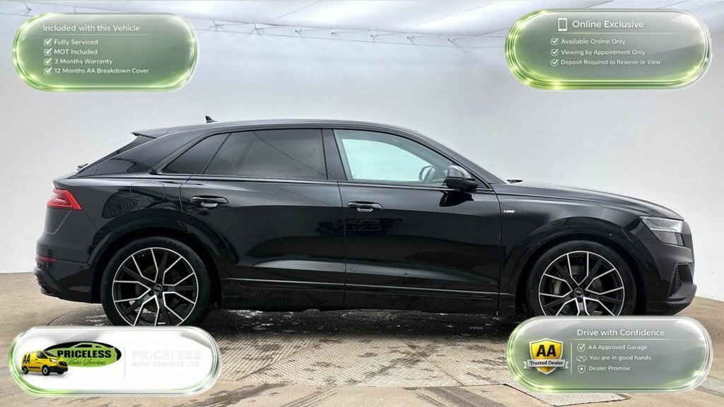 Audi Q8 3L Black Edition Black #3