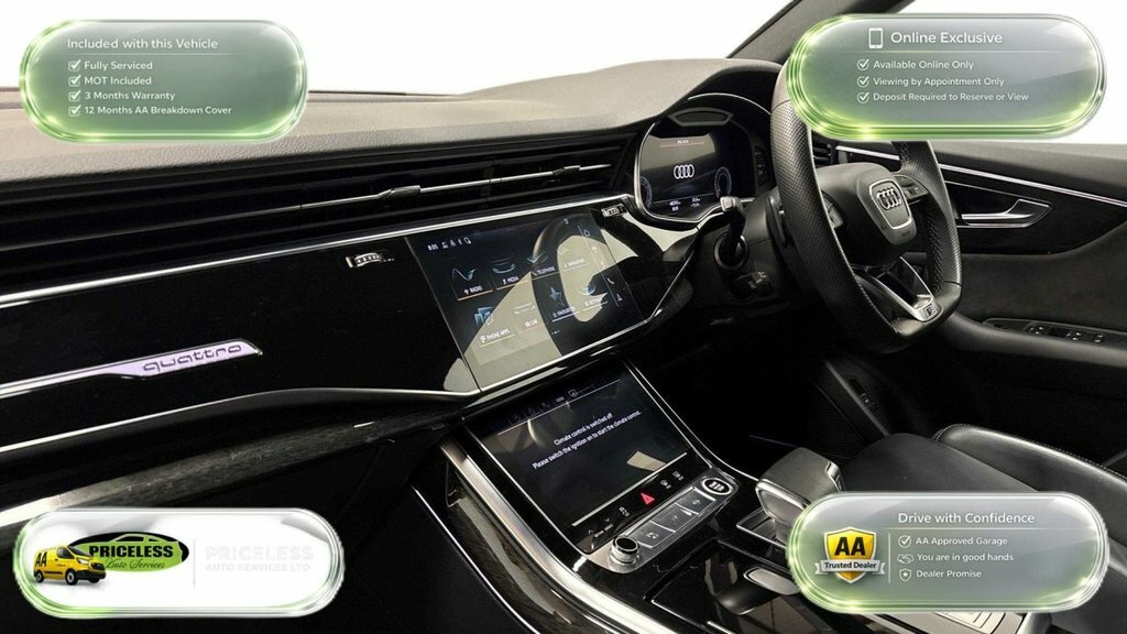 Audi Q8 3L Black Edition Black #2