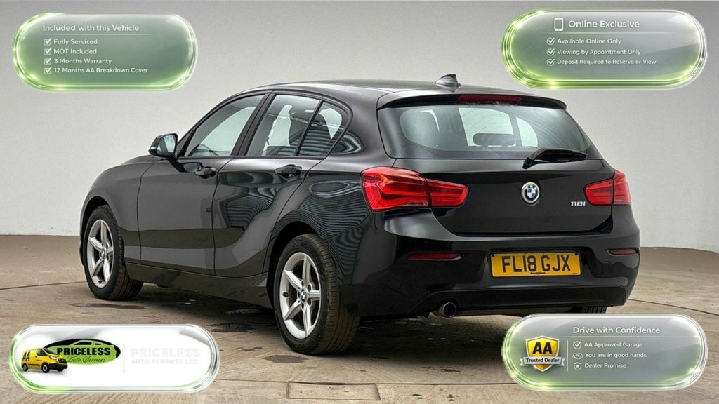 BMW 1 Series 1.5L Se Black #4