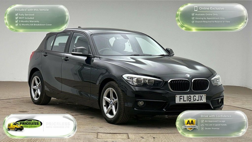 BMW 1 Series 1.5L Se Black
