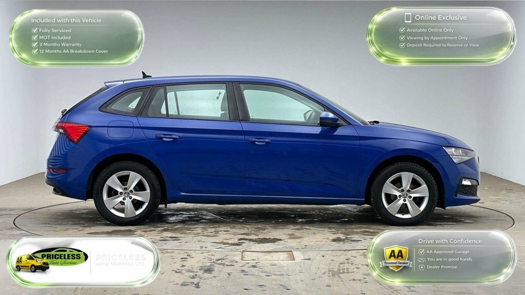 Skoda Scala 1L Se Blue #3