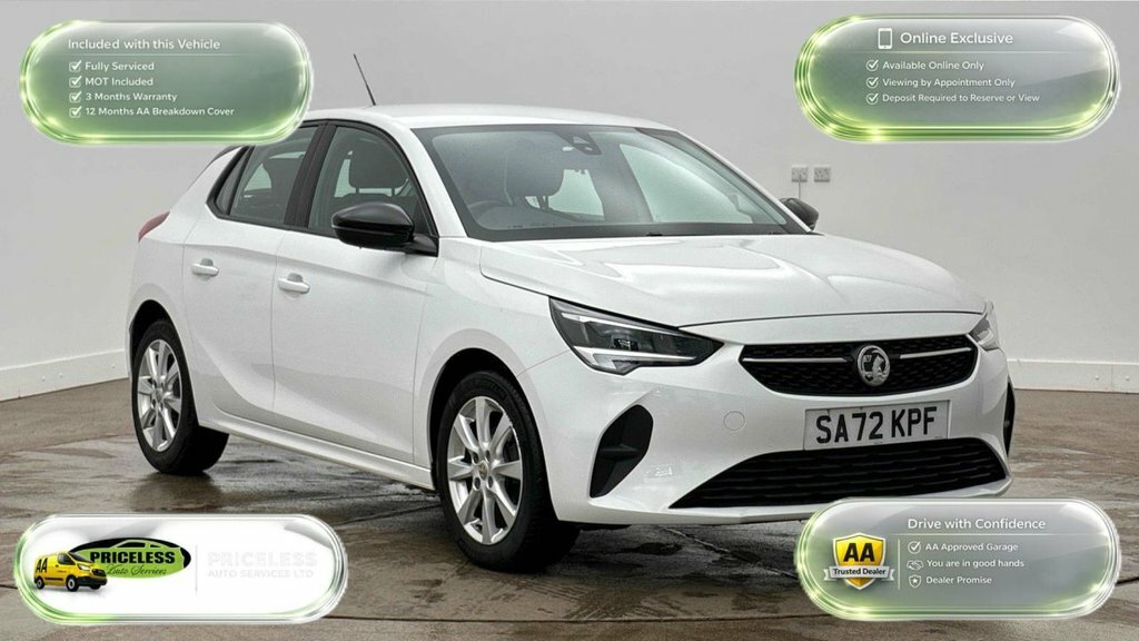Vauxhall Corsa 1.2L Design White