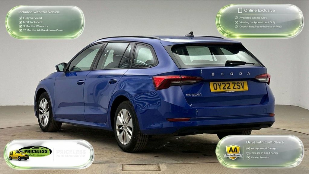 Skoda Octavia 1.0 Tsi E-tec Se Technology Dsg Blue #4