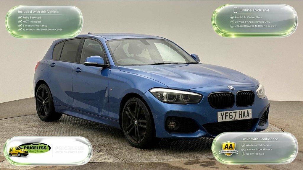 BMW 1 Series 1.5L M Sport Shadow Edition Blue
