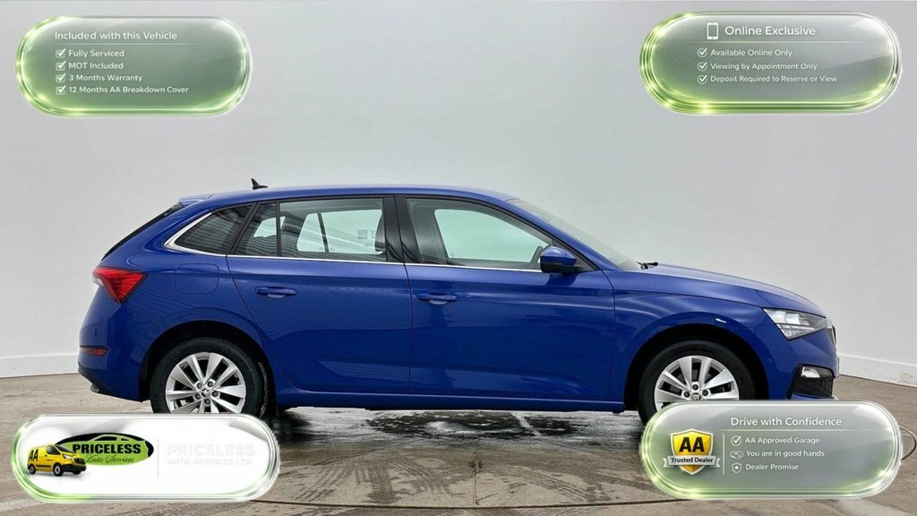 Skoda Scala 1L Se Technology Blue #3